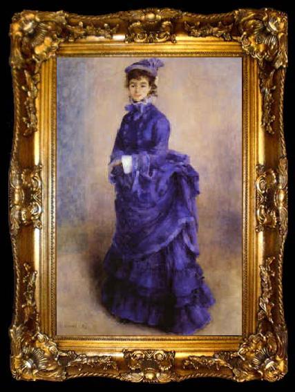 framed  Pierre Renoir The Parisian Woman, ta009-2